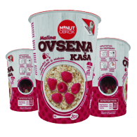 Minut obrok ovsena kaša (malina)