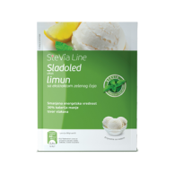 Stevia Line sladoled sa ukusom limuna i ekstraktom zelenog čaja
